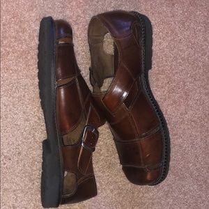Men’s dress shoes.